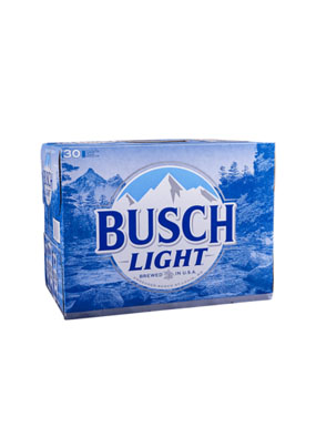 Busch and Busch light 30pk