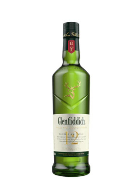 Glenfiddich 12yr single malt Scotch